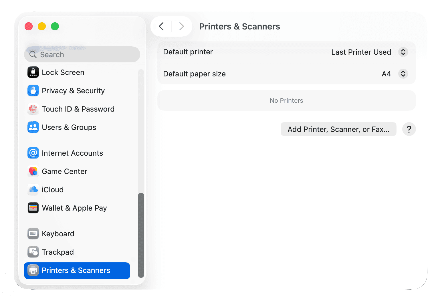 Add printerdialog on macOS Tahoe.